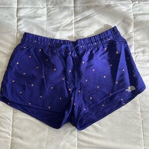 The North Face Women's Blue Athletic Shorts
